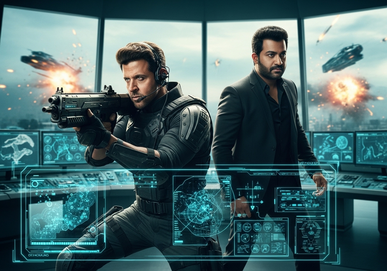 “War 2” (2025): A High-Octane Spy Thriller Returns with Hrithik Roshan and Jr NTR